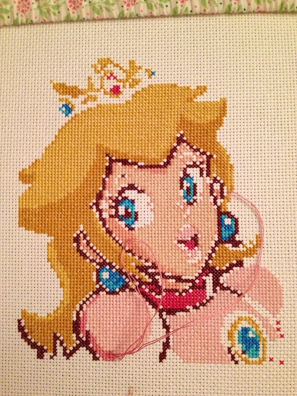 WIP cp quilt 2013 super princess peach.jpg