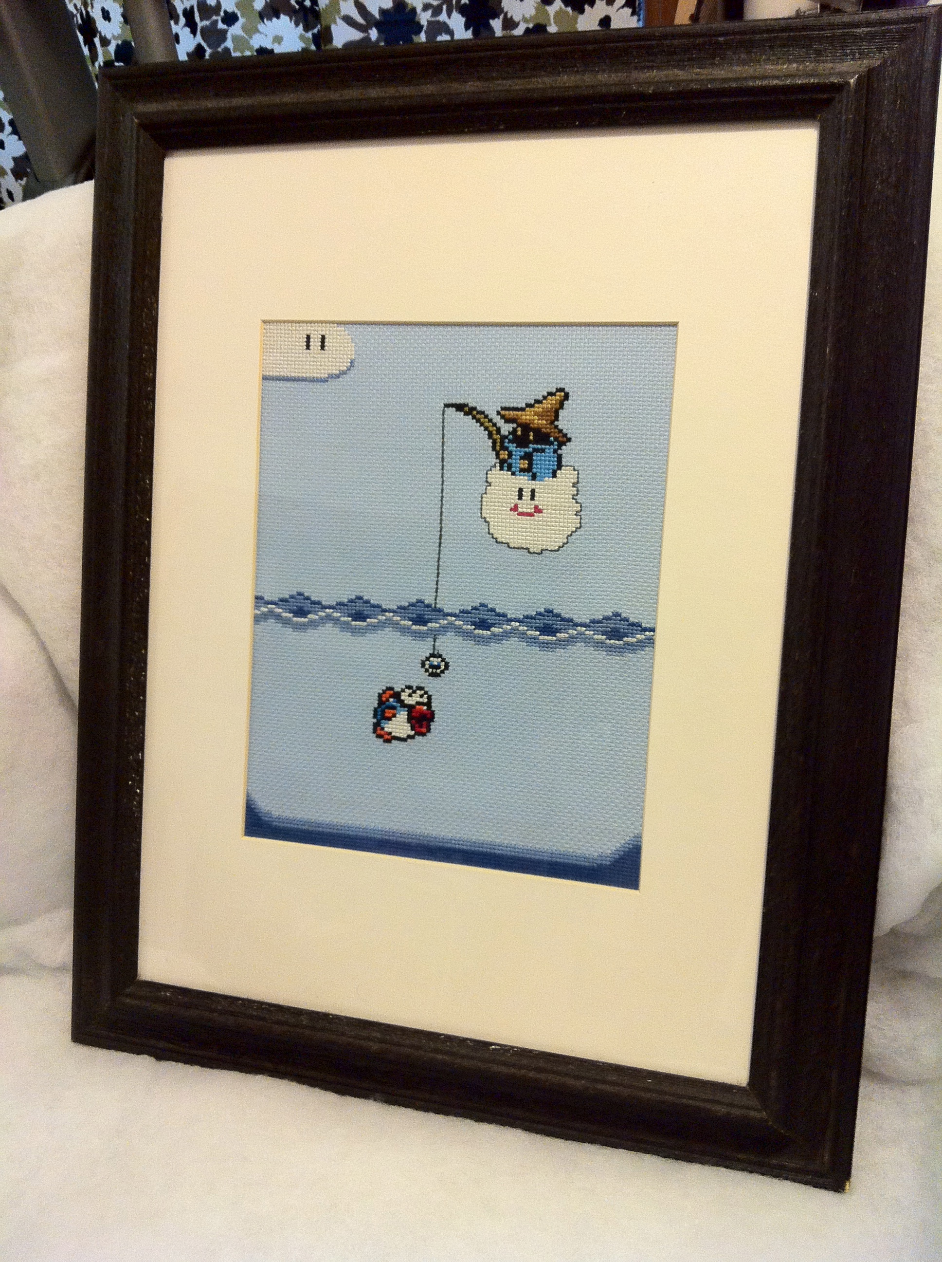 Completed and in the frame!