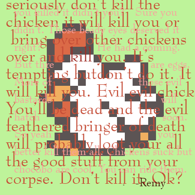 Lettrism Zelda chicken.png