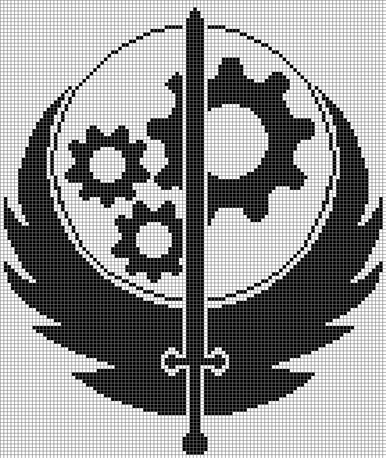 brotherhood of steel logo pattern.png