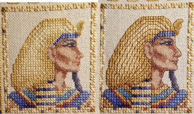 before and after backstitch pharaoh.jpg
