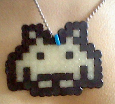 Another little cheeky Glow in the Dark space invader