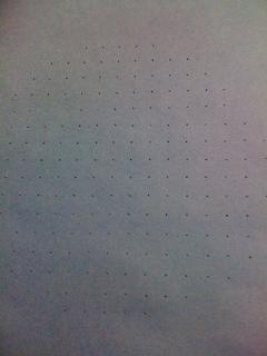 Pilot holes done.