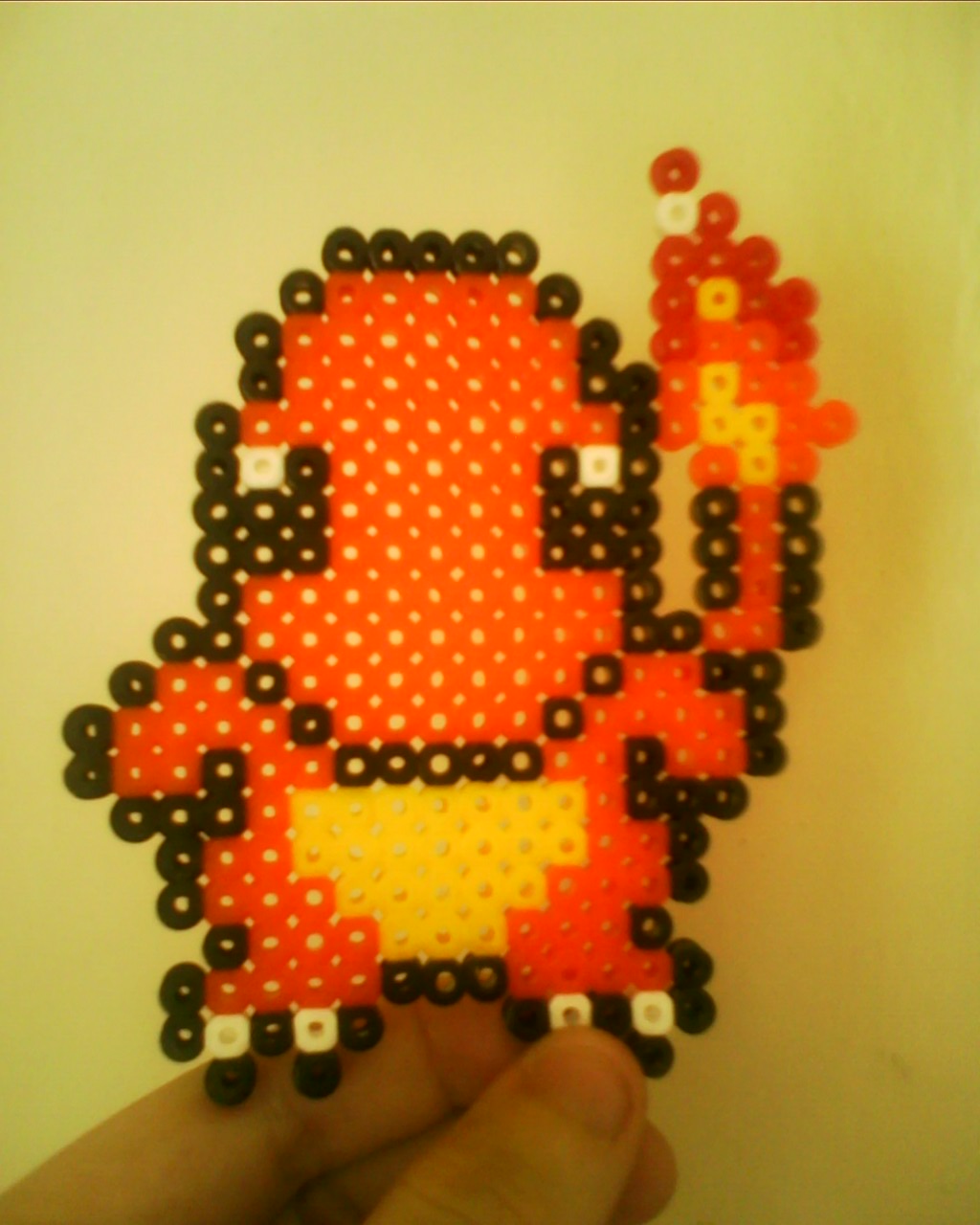 cute little mystery dungeon charmander! this litlle guys now a key ring!