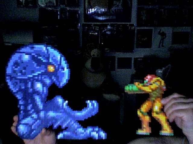 Item Chozo with Varia Samus