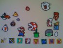 Angry Birds, Pigs and Egg<br />Link coasters<br />Final Fantasy Mages<br />Mario, Piranha Plant and Boo!