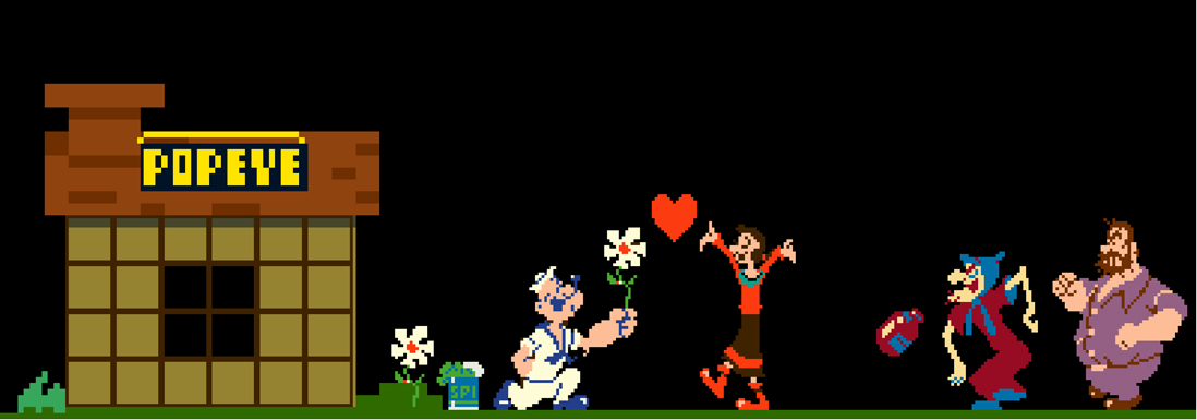 Popeye Needlepoint Pattern thumbnail