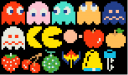Pacman cross stitch thumbnail