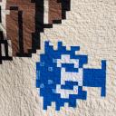 Octorok Detail Zelda quilt