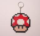 Mario Perler Bead Keychain 03