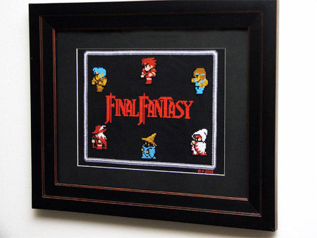 Final Fantasy Cross Stitch