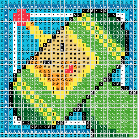 Katamari Prince Cross Stitch Pattern