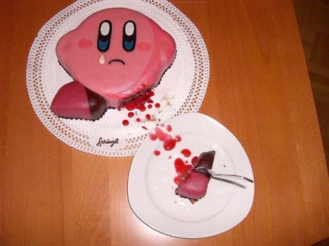 Kirby Death Cake 02