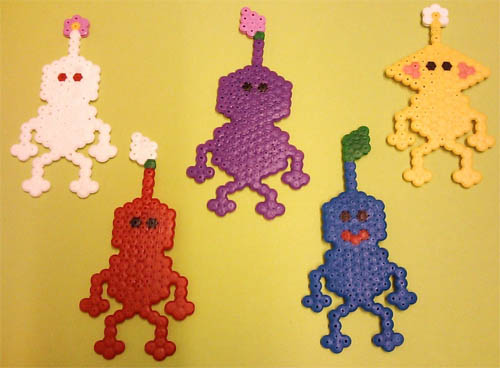 Pikmin perler beads sales