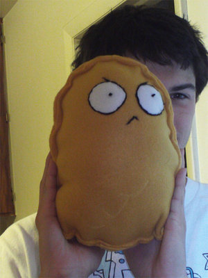 Plants vs Zombies Tallnut Plushie Sprite Stitch