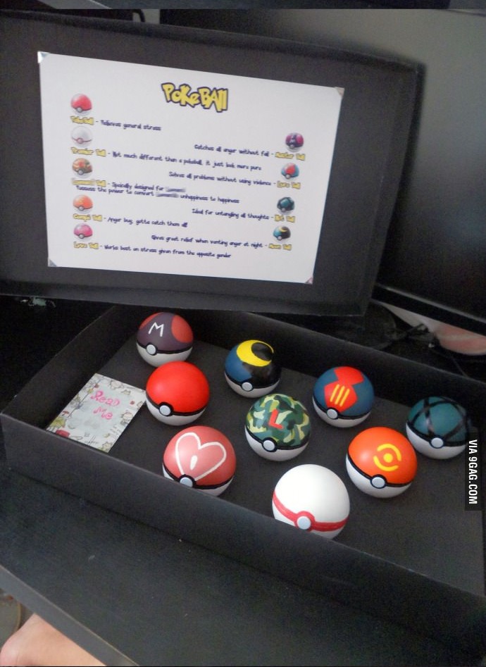 pokeball stress ball