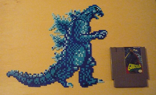 The Intruder (the Mandela Catalogue) Perler Bead Pattern, Bead Sprites