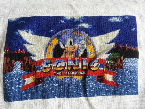 Sonic cross stitch. Sonic characters cross stitch pattern