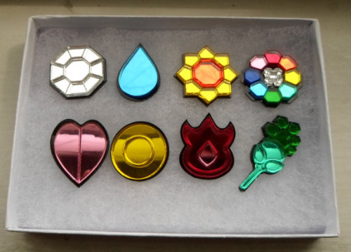 Kanto Badge Set by Miyuka