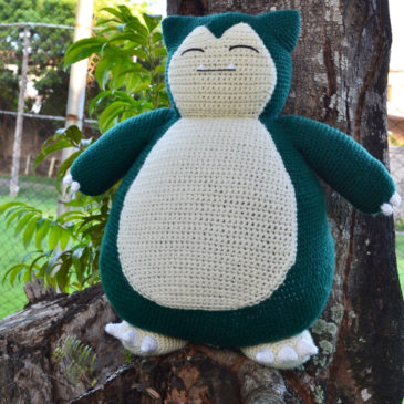 Huge Snorlax Amigurumi!