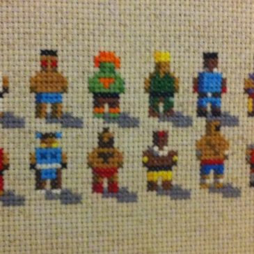 Street Fighter II Stitches