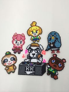Animal Crossing Perlers
