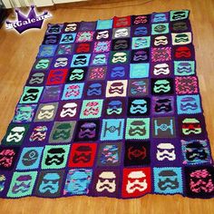 Pop Art Storm Trooper Quilt