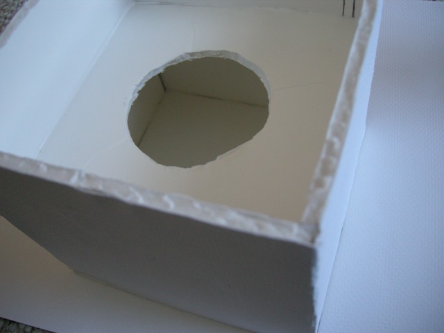 Inside before painting without jar